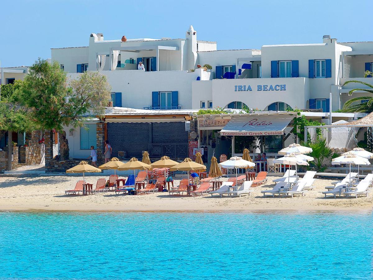 Iria Beach Art Hotel Agia Anna  Bagian luar foto