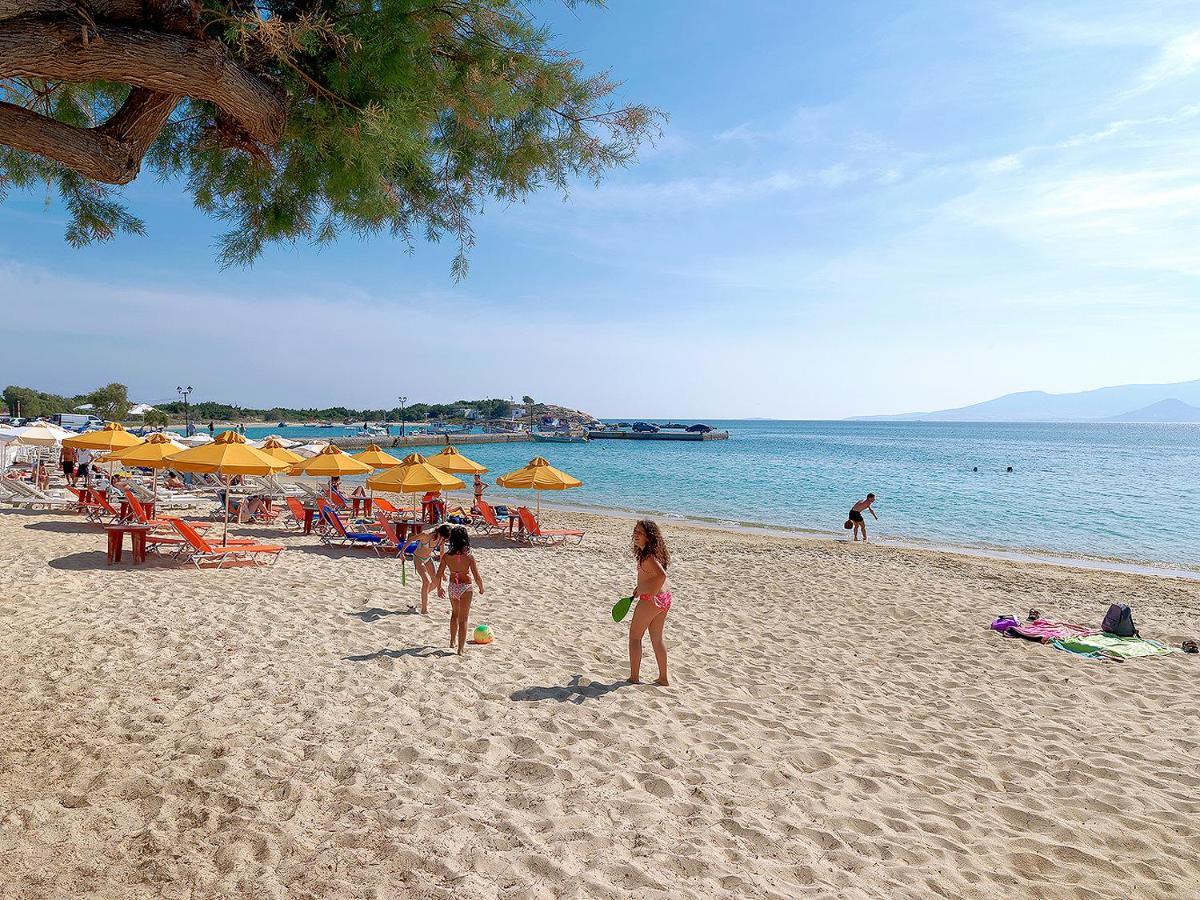 Iria Beach Art Hotel Agia Anna  Bagian luar foto