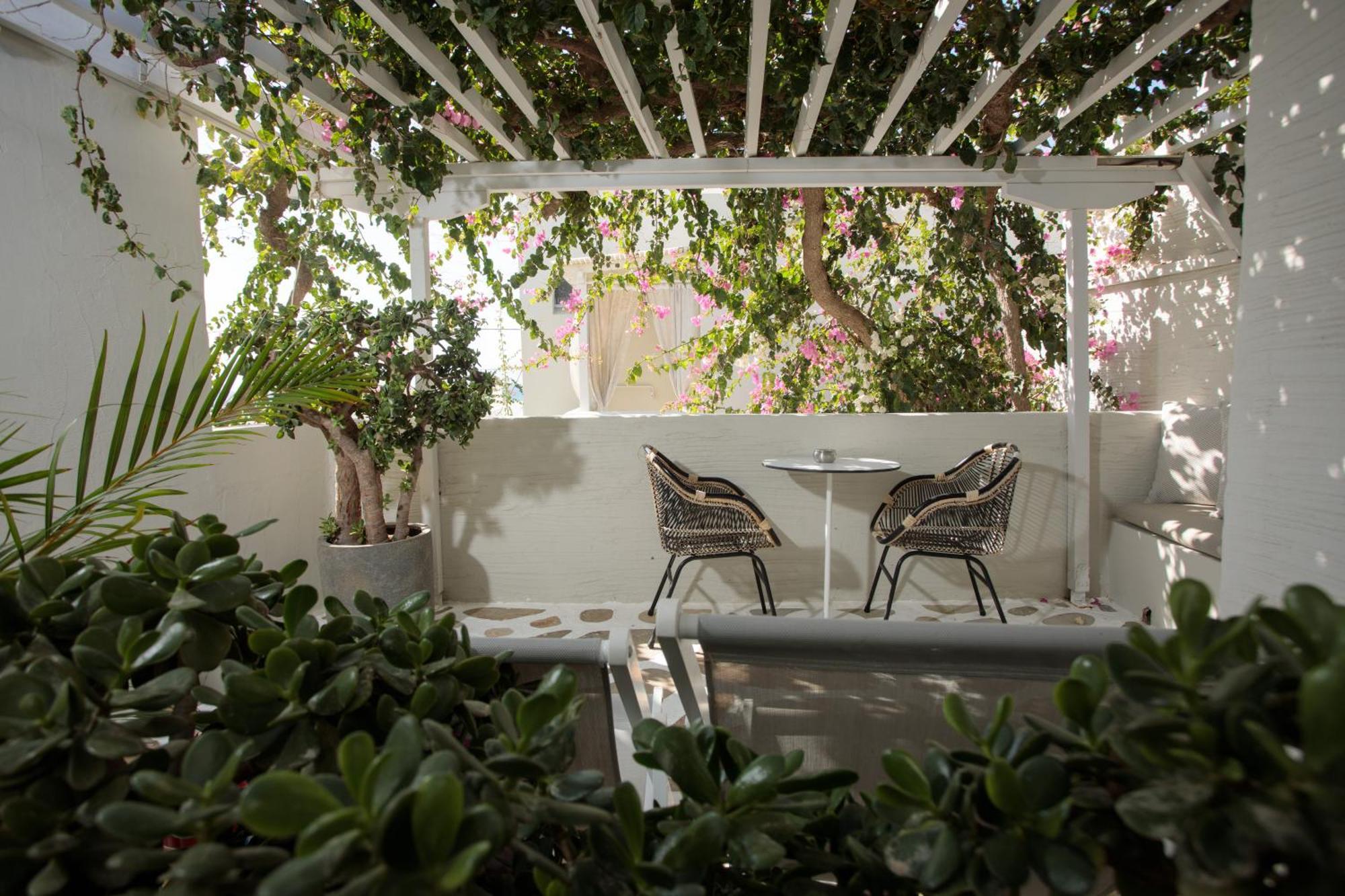 Iria Beach Art Hotel Agia Anna  Bagian luar foto