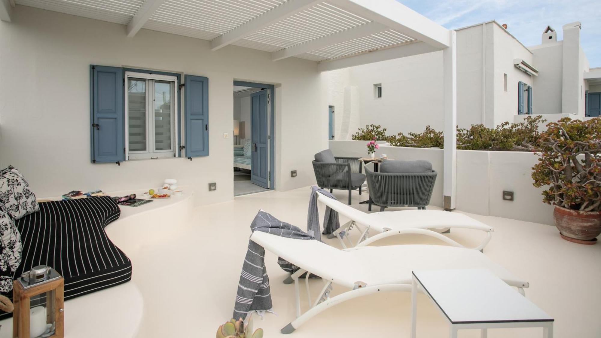 Iria Beach Art Hotel Agia Anna  Ruang foto