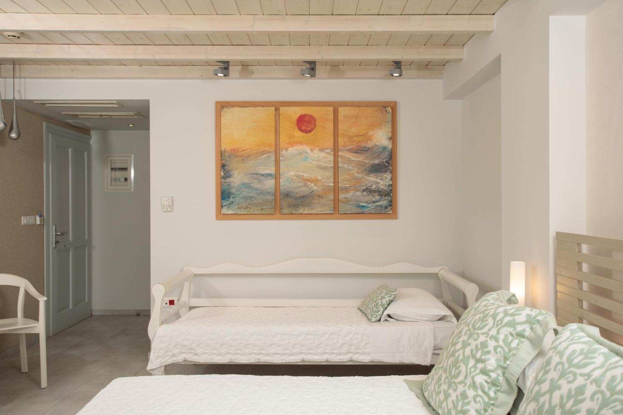 Iria Beach Art Hotel Agia Anna  Ruang foto